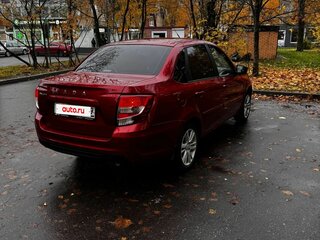 2021 Lada (ВАЗ) Granta I Рестайлинг, красный, 700000 рублей, вид 4