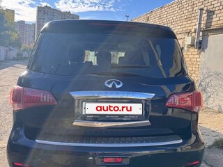 2016 Infiniti QX80 I Рестайлинг, синий, 2549000 рублей, вид 3