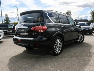 2017 Infiniti QX80 I Рестайлинг, чёрный, 2507300 рублей, вид 3