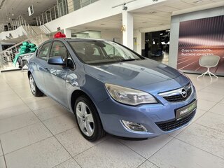 2010 Opel Astra J, голубой, 479000 рублей, вид 3