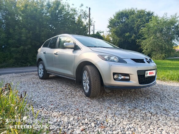 2008 Mazda CX-7 I, серебристый, 820000 рублей - вид 2