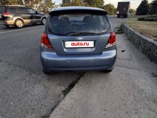2006 Chevrolet Aveo I, синий, 360000 рублей, вид 2