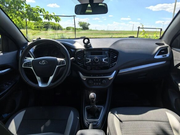 2021 Lada (ВАЗ) Vesta SW Cross I, синий, 1400000 рублей - вид 4