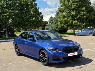 2020 BMW 3 серии 320d xDrive VII (G2x), синий, 3200000 рублей, вид 3