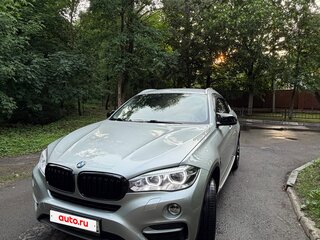 2015 BMW X6 30d II (F16), серебристый, 3900000 рублей, вид 3