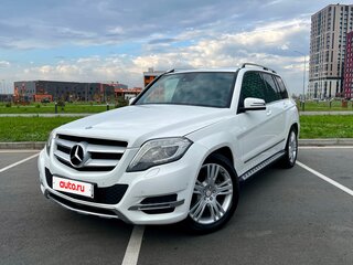 2013 Mercedes-Benz GLK-Класс 300 I (X204) Рестайлинг, белый, 1790000 рублей, вид 1