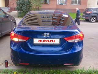 2012 Hyundai Elantra V (MD), синий, 1000000 рублей, вид 3