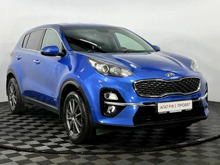 2019 Kia Sportage IV Рестайлинг, синий, 2220000 рублей, вид 4