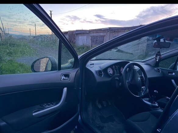 2008 Peugeot 308 I, синий, 375000 рублей - вид 1