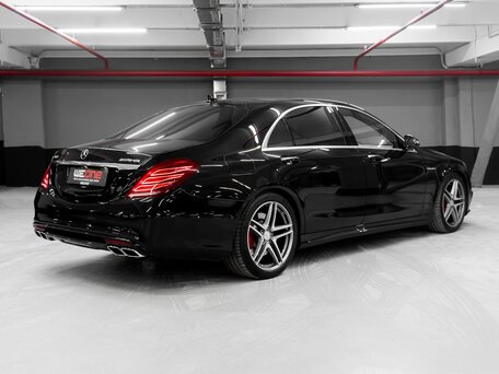 2014 Mercedes-Benz S-Класс AMG 63 AMG Long III (W222, C217), чёрный, 5000000 рублей, вид 2