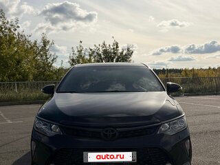 2018 Toyota Camry VII (XV50) Рестайлинг 2, чёрный, 2650000 рублей, вид 3