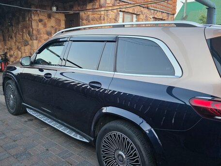 2019 Mercedes-Benz GLS 400 d II (X167), синий, 8500000 рублей, вид 4