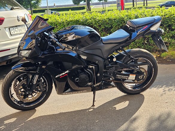 2008 Honda CBR 600RR, чёрный, 670000 рублей - вид 1