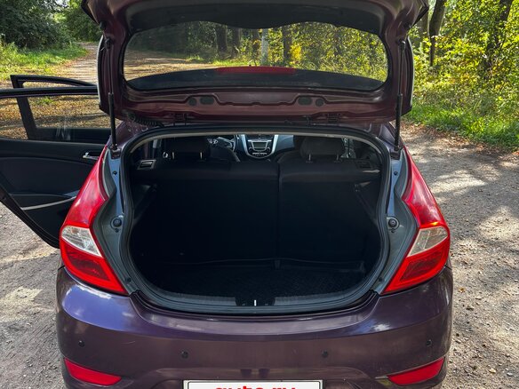 2012 Hyundai Solaris I, фиолетовый - вид 23