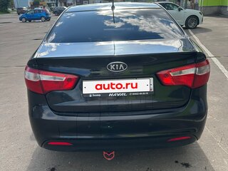 2012 Kia Rio 4-speed III, чёрный, 665000 рублей, вид 3