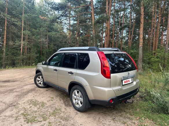 2008 Nissan X-Trail II, золотистый - вид 2