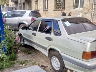 2005 Lada (ВАЗ) 2115, серебристый, 100000 рублей, вид 4