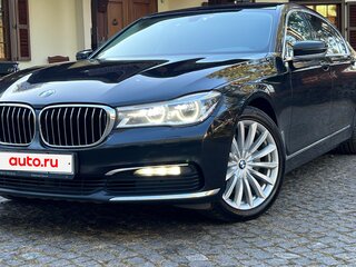 2017 BMW 7 серии Long 730Ld xDrive VI (G11/G12), чёрный, 4020000 рублей, вид 1