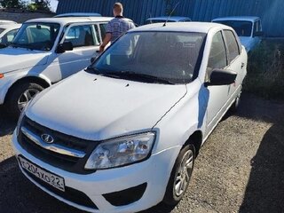 2018 Lada (ВАЗ) Granta I Рестайлинг, белый, 380000 рублей, вид 1