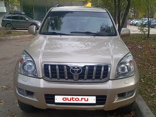 2006 Toyota Land Cruiser Prado 5-speed 120 Series, бежевый, 1760000 рублей, вид 2