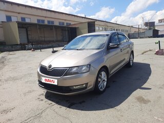 2017 Skoda Rapid I Рестайлинг, бежевый, 605000 рублей, вид 2
