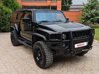 2008 Hummer H3, чёрный, 2400000 рублей, вид 1