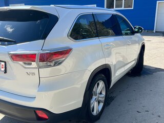 2014 Toyota Highlander III (XU50), белый, 2700000 рублей, вид 3