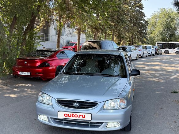 2007 Hyundai Accent ТагАЗ II, серый, 530000 рублей - вид 15