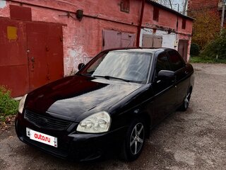 2008 Lada (ВАЗ) Priora I, чёрный, 380000 рублей, вид 1