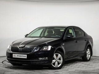 2019 Skoda Octavia III (A7) Рестайлинг, чёрный, 1599000 рублей, вид 1