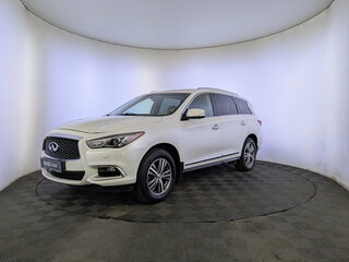 2016 Infiniti QX60 I Рестайлинг, белый, 1990000 рублей, вид 1