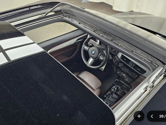 2022 BMW X1 18d sDrive II (F48) Рестайлинг, синий, 2150000 рублей - вид 16