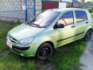 2007 Hyundai Getz I Рестайлинг, зелёный, 400000 рублей, вид 1