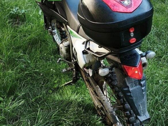 2013 Kawasaki KLX 250, зелёный, 355000 рублей - вид 3