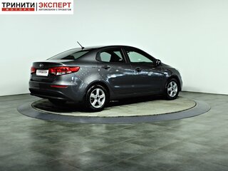 2016 Kia Rio III Рестайлинг, серый, 1026000 рублей, вид 5