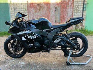 2011 Kawasaki ZX-10R Ninja, чёрный, 850000 рублей, вид 2