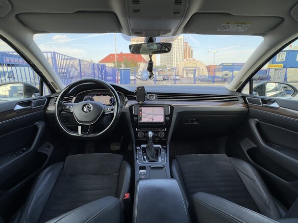 2015 Volkswagen Passat B8, чёрный, 1525000 рублей - вид 13