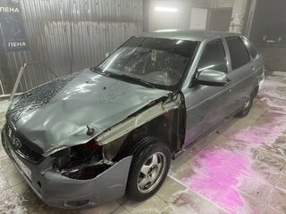 2008 Lada (ВАЗ) Priora I, серый, 90000 рублей, вид 1