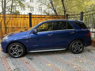 2018 Mercedes-Benz GLE 350 d I (W166), синий, 4725000 рублей, вид 4