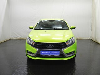 2017 Lada (ВАЗ) Vesta I, зелёный, 838000 рублей, вид 2