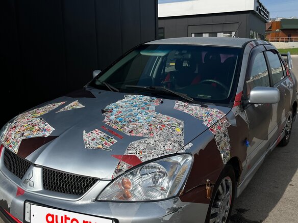 2005 Mitsubishi Lancer IX, серебристый, 220000 рублей