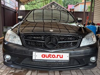 2008 Mercedes-Benz C-Класс 280 III (W204), чёрный, 1450000 рублей, вид 2