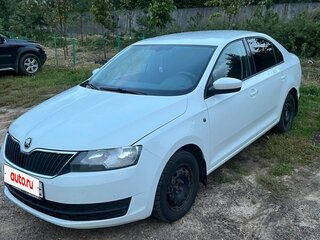 2014 Skoda Rapid I, белый, 580000 рублей, вид 2