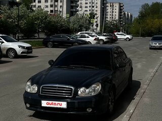 2005 Hyundai Sonata IV (EF) Рестайлинг, чёрный, 229900 рублей, вид 1