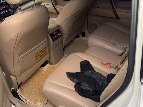 2012 Toyota Highlander II (XU40) Рестайлинг, белый - вид 21