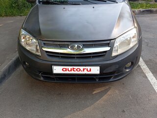 2015 Lada (ВАЗ) Granta I, коричневый, 130000 рублей, вид 1