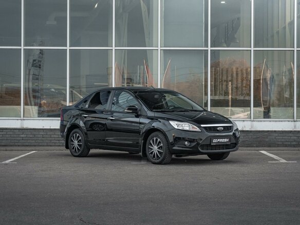 2008 Ford Focus II Рестайлинг, чёрный, 599000 рублей