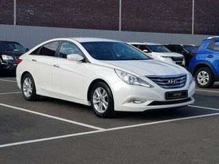2011 Hyundai Sonata VI (YF), белый, 1199000 рублей, вид 2