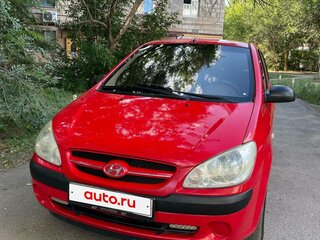 2007 Hyundai Getz I Рестайлинг, красный, 400000 рублей, вид 2