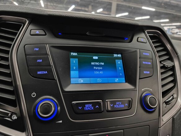 2014 Hyundai Santa Fe III, чёрный - вид 15